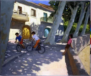 Chicos y bicicletas, Francia