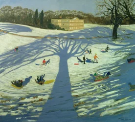 Casa de la Abadía de Calke, Invierno, 2002