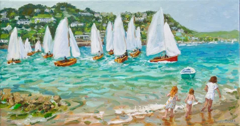 Persiguiendo los barcos, Salcombe, 2018