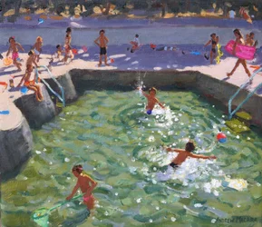 Piscina infantil, Vrsar, Croacia, 2017