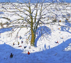 Ladera, Elton, cerca de Rowsley, Chatsworth, Derbyshire. (Reelaborado) 2017