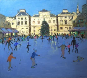 Patinadores, Somerset House, 2012
