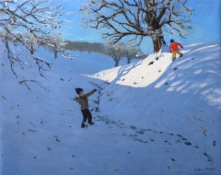 Bola de nieve, 2011 (óleo sobre lienzo)