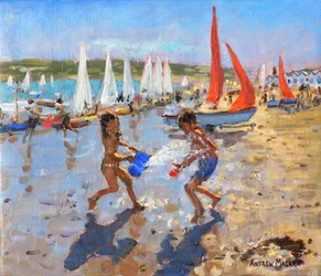 Chapoteando, Abersoch, 2015