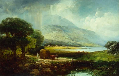 Monte Ascutney, Vermont (óleo sobre lienzo)