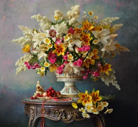 Arreglo floral suntuoso