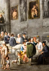 Asistiendo a los enfermos, hacia 1640 (óleo sobre lienzo)