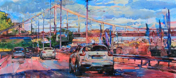 Puente de la Ciudad Vibrante