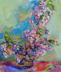 Coloridas flores primaverales