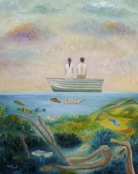 El sueño submarino de una pareja