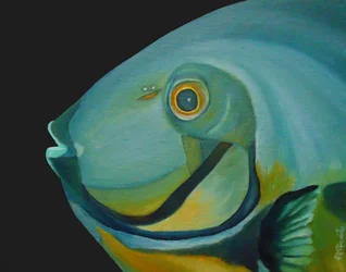 Peces tropicales estilizados