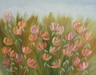 Pradera floral llena de colorido