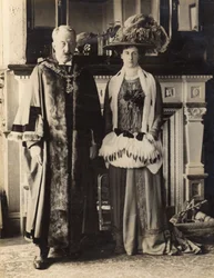 El 9º Duque de Devonshire y la Duquesa Evelyn