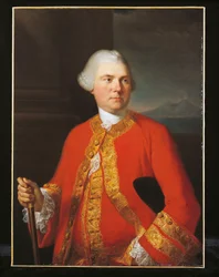 Retrato de Brownlow, IX conde de Exeter