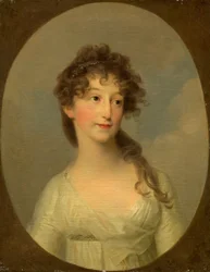 Posiblemente Franciska Krasinska, duquesa de Curlandia, c. 1790