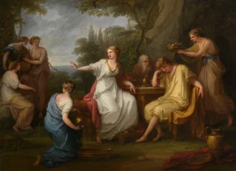 El dolor de Telémaco, 1783.