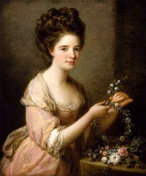Retrato de Eleanor, Condesa de Lauderdale, c.1780-81