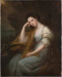Retrato de Lady Louisa Leveson-Gower (1749/50-1827), posteriormente baronesa Macdonald, como Spes