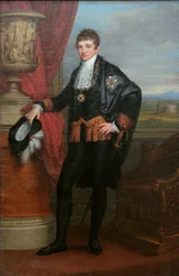 Retrato de Luis I de Baviera como príncipe heredero (1786-1868)