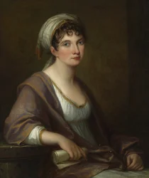 Retrato de la princesa Franziska von Kaunitz-Rietberg, nacida condesa Ungnad von Weissenwolf, 1805