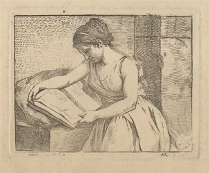 Mujer leyendo