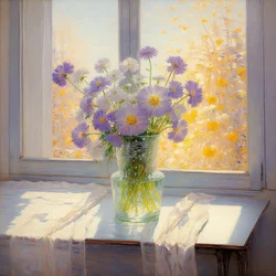 Florales 04, c.2020 (óleo sobre lienzo)