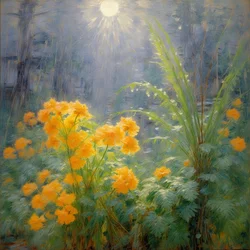 Florales 104, c.2024 (óleo sobre lienzo)