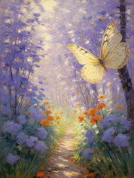 Florales 106, c.2024 (óleo sobre lienzo)