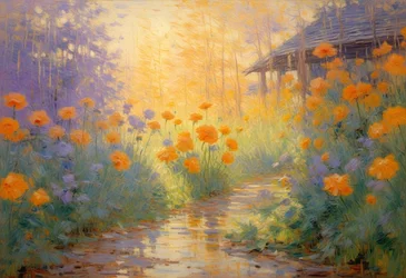 Florales 109, c.2025 (óleo sobre lienzo)