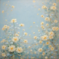 Florales 10, c.2020 (óleo sobre lienzo)