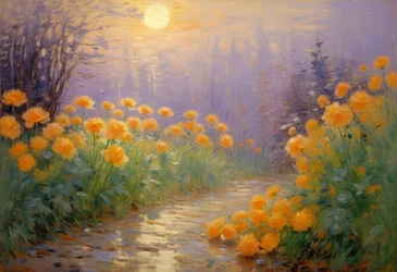 Florales 112, c.2025 (óleo sobre lienzo)