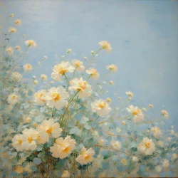 Florales 12, c.2020 (óleo sobre lienzo)