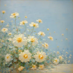 Florales 13, c.2020 (óleo sobre lienzo)