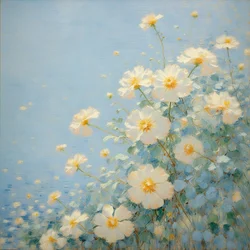 Florales 14, c.2020 (óleo sobre lienzo)