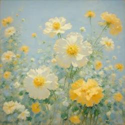 Florales 17, c.2020 (óleo sobre lienzo)