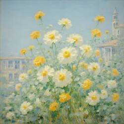 Florales 20, c.2020 (óleo sobre lienzo)