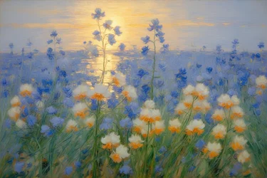 Florales 29, c.2021 (óleo sobre lienzo)