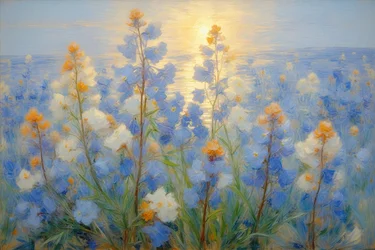 Florales 31, c.2021 (óleo sobre lienzo)