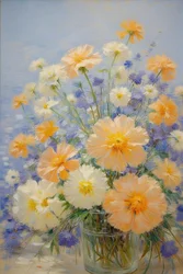 Florales 44, c.2022 (óleo sobre lienzo)