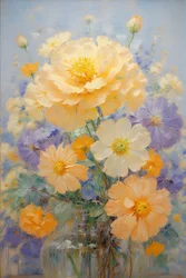 Florales 45, c.2022 (óleo sobre lienzo)