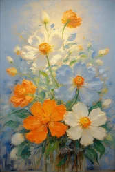 Florales 48, c.2022 (óleo sobre lienzo)