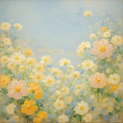 Florales 57, c.2022 (óleo sobre lienzo)