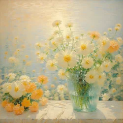 Florales 58, c.2022 (óleo sobre lienzo)