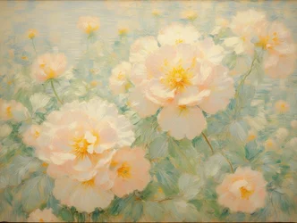 Florales 61, c.2022 (óleo sobre lienzo)