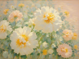 Florales 63, c.2022 (óleo sobre lienzo)