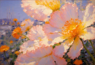 Florales 65, c.2022 (óleo sobre lienzo)
