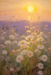 Florales 87, c.2023 (óleo sobre lienzo)