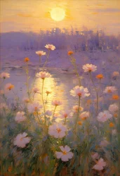 Florales 89, c.2023 (óleo sobre lienzo)