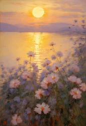 Florales 90, c.2023 (óleo sobre lienzo)