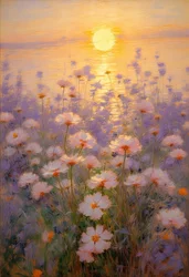 Florales 91, c.2023 (óleo sobre lienzo)